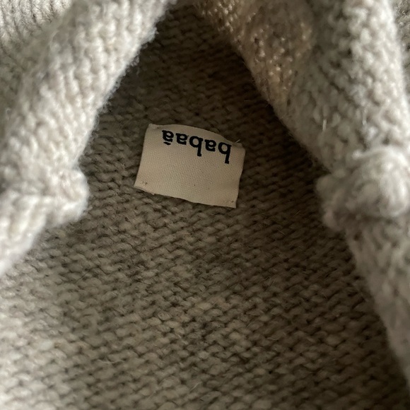 Babaa Jumper No 81 Men’s Rollneck Wool Sweater Mist - Picture 11 of 16